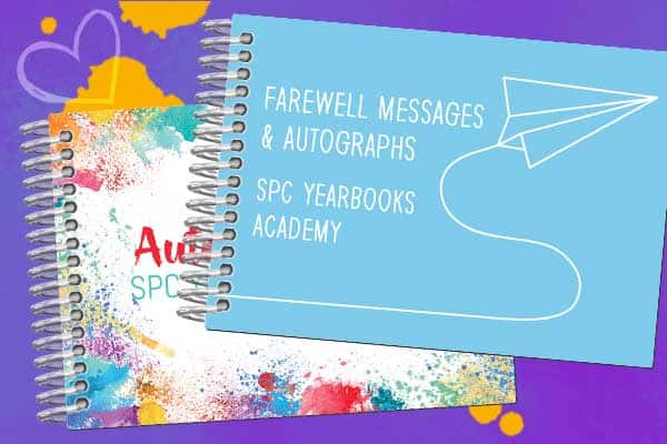 Autograph books for school leavers 1 autograph book examples