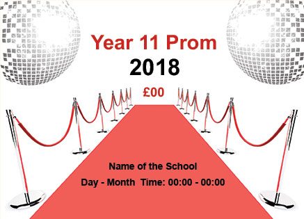 prom ticket designs spc yearbooks