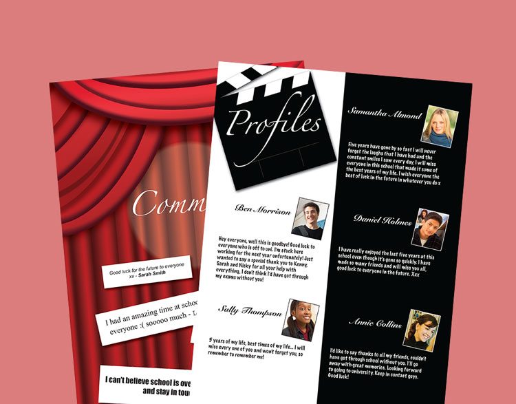 yearbook theme ideas at the movies style spc yearbooks