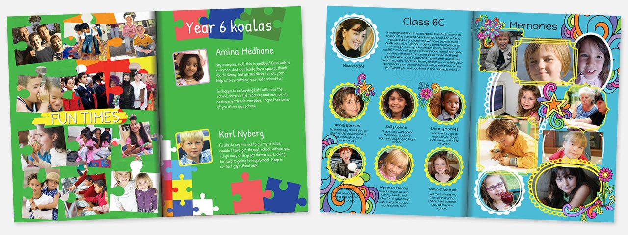 sample yearbook