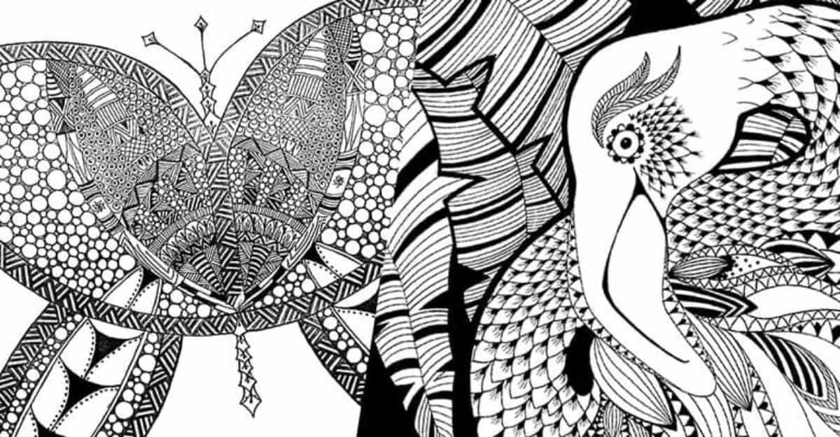 yearbook colouring page