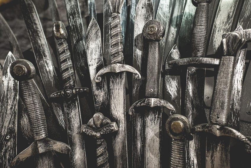 Swords from game of thrones