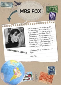 journal travel yearbook page