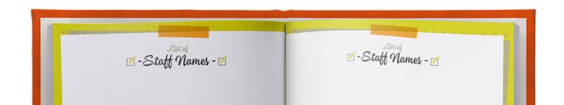 5 Yearbook Page Ideas Schools Wish They Thought Of 1 List of school staff for yearbook