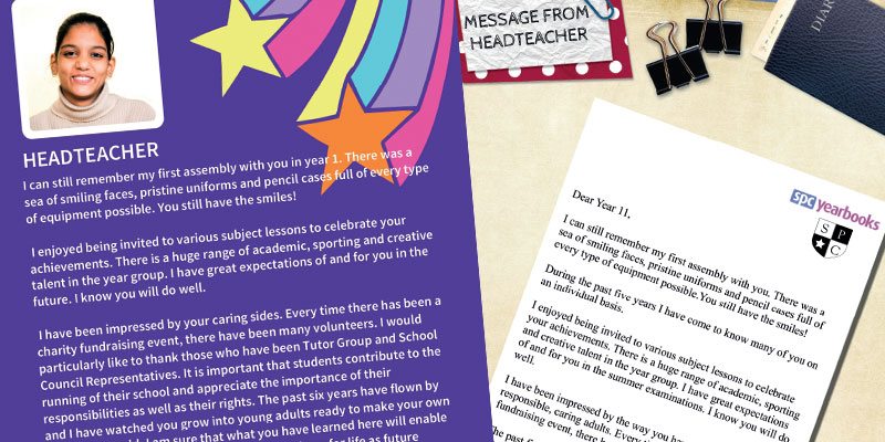 Top 5 Headteacher and School Principle Yearbook Message Ideas