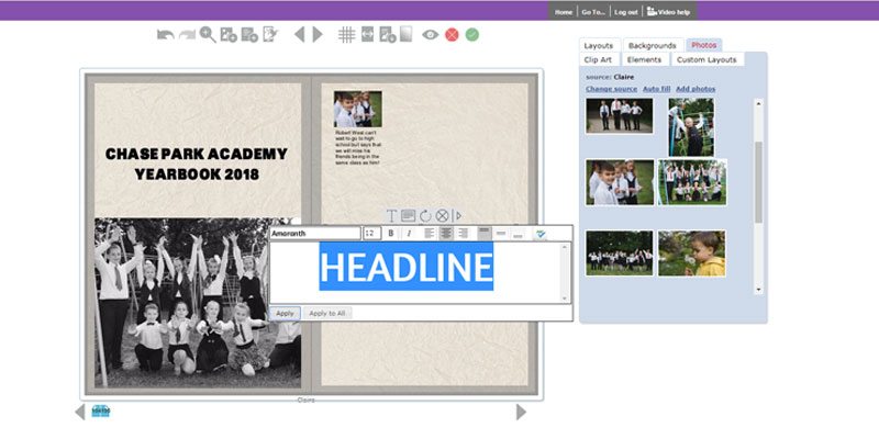 Newspaper Yearbook Theme Idea: Hot Off The Press! 2 Yearbook Theme