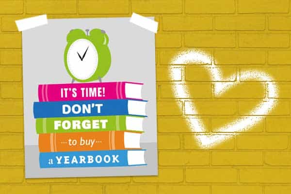 marketing with yearbook posters idea