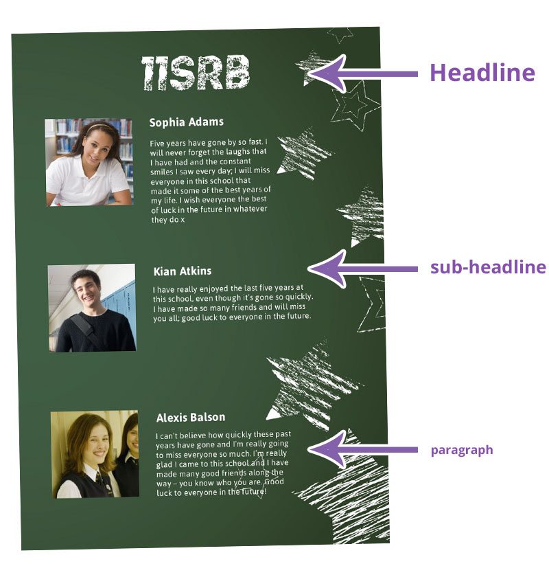 Choosing Yearbook Fonts and How to Avoid Font Abuse 1 Yearbook Fonts