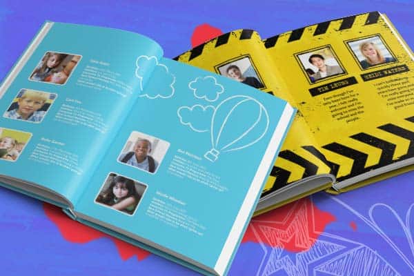 yearbook page backgrounds