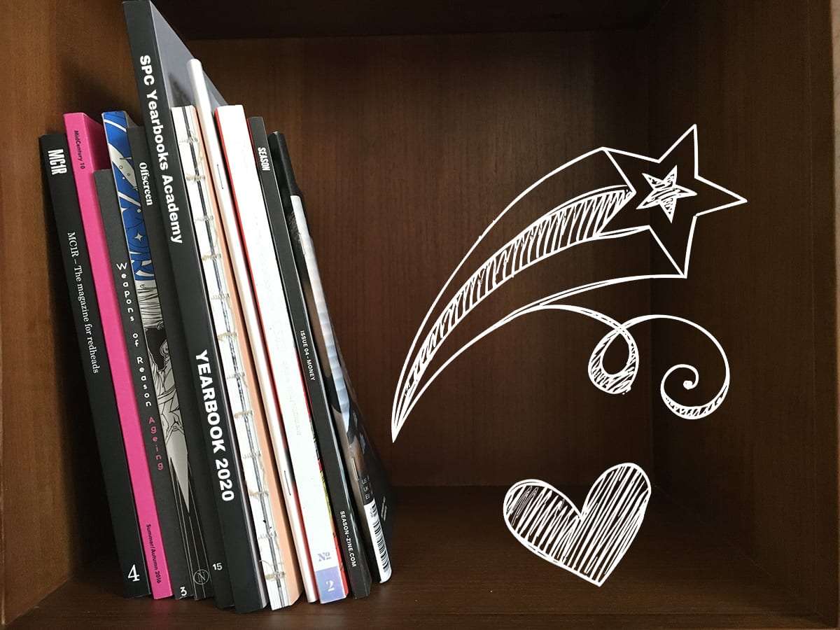 Why Get A Yearbook? 1 SPC Yearbook on shelf