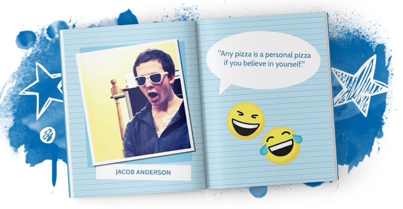 Yearbook Quote Ideas: Stand Out from the Crowd 1 pizza yearbook quote ideas