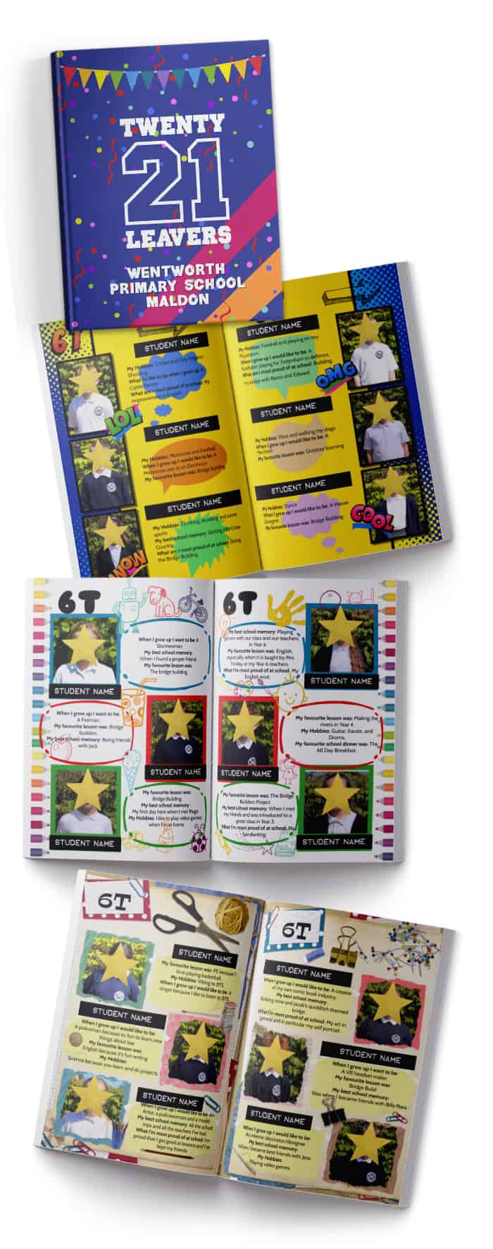 Yearbook Inspiration – Best of 2021 2 yearbook spread inspiration school