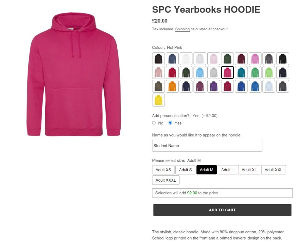 Collect Yearbook Payments with Your Own Online Store 2 online store 3