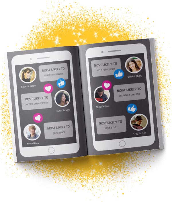 Yearbook Inspiration: How to Design a Show-Stopping Awards Page 3 awards page social media design