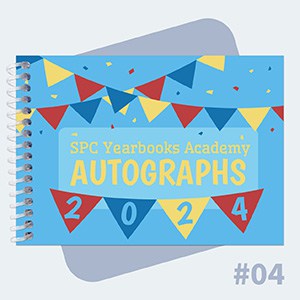 Autograph Books from our range of School Leavers Gifts