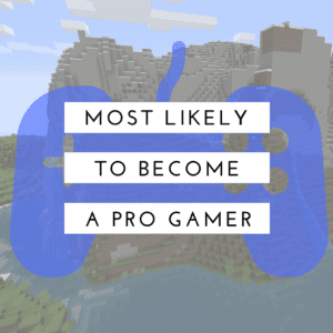 Most likely to become a pro gamer yearbook award idea