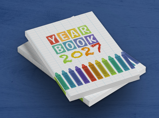 Example of 2027 yearbook cover